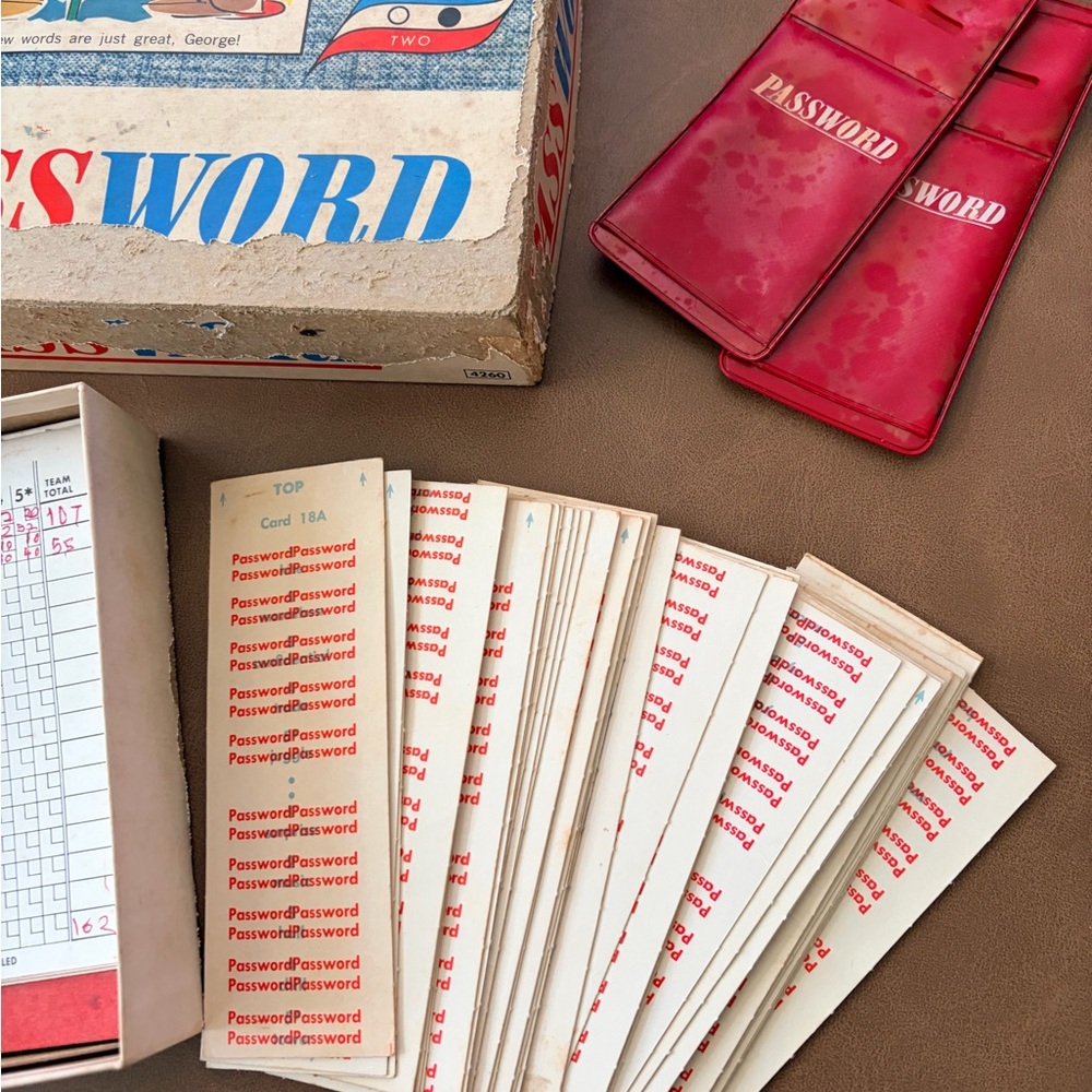 Vintage 1960’s Password Board Game - Picture 2 of 5